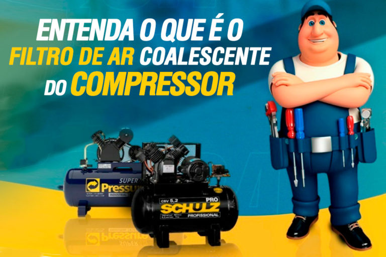 Entend o que é o filtro de ar coalescente do compressor de ar